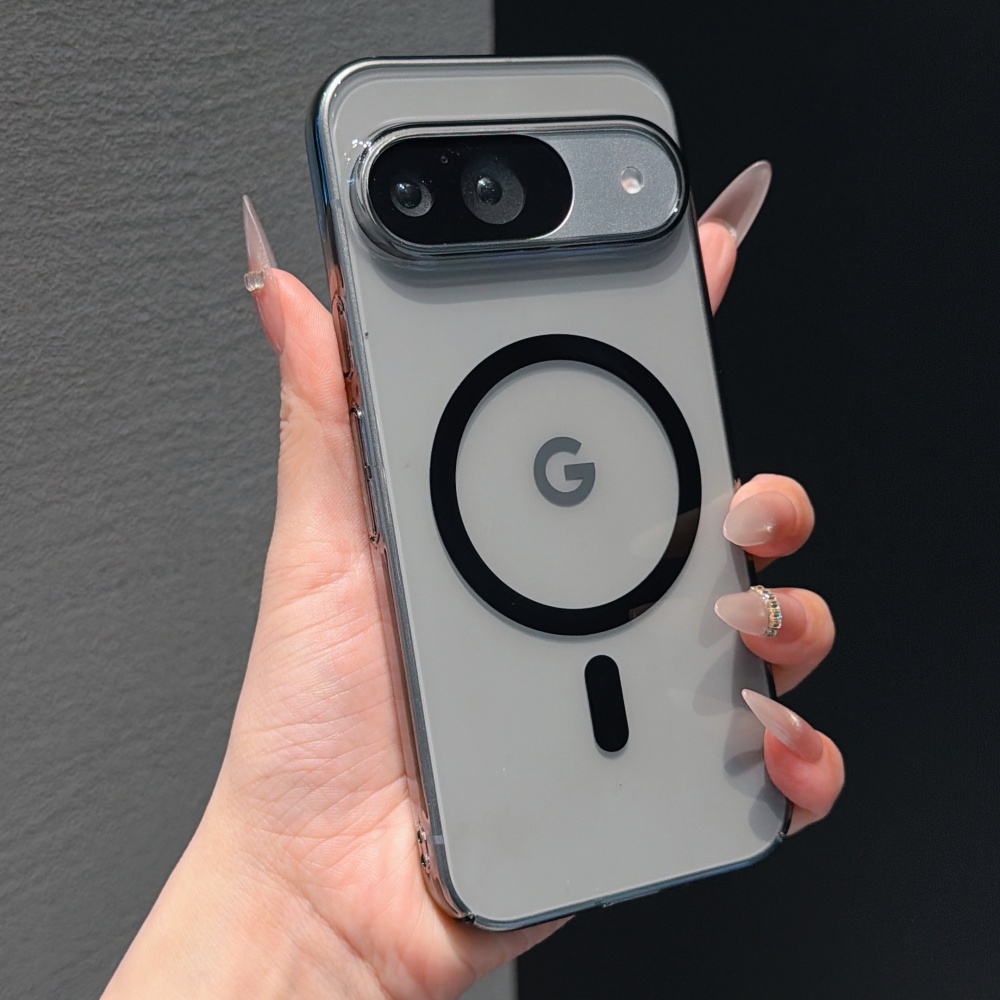 Clear Shockproof Bumper Case - 오리지널 HD 클리어 PC 마그세이프 마그네틱