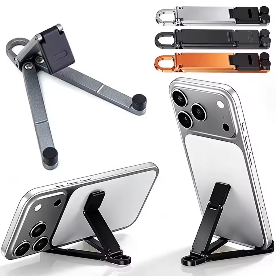 Phone Stands - 접이식 키체인 폰 스탠드 다각도 조절