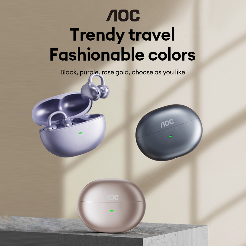 Phone Cases - AOC ACD2544 무선 블루투스 이어클립 이어버드