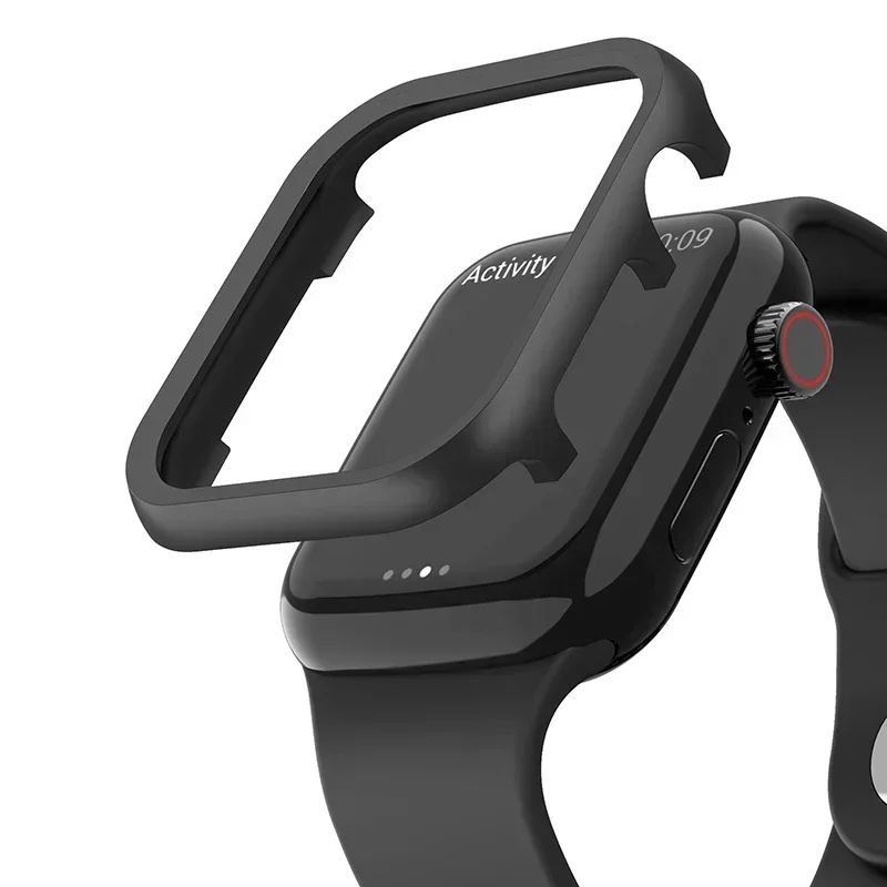 Metal Bumper Aluminum Frame Case - iWatch SE 시리즈 10 9 8