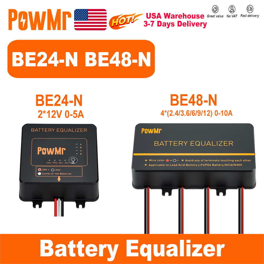 Power Banks - PowMr USA 24V 48V 배터리 이퀄라이저