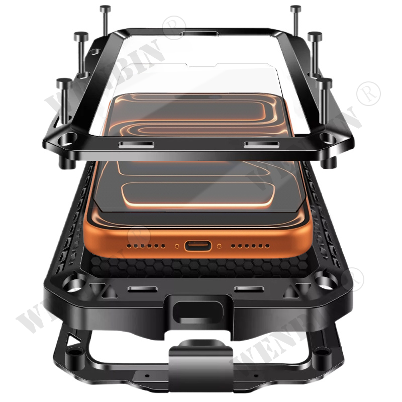 Heavy Duty 360 Full Body Protective Case - 아이폰 18 17 16 프로 맥스