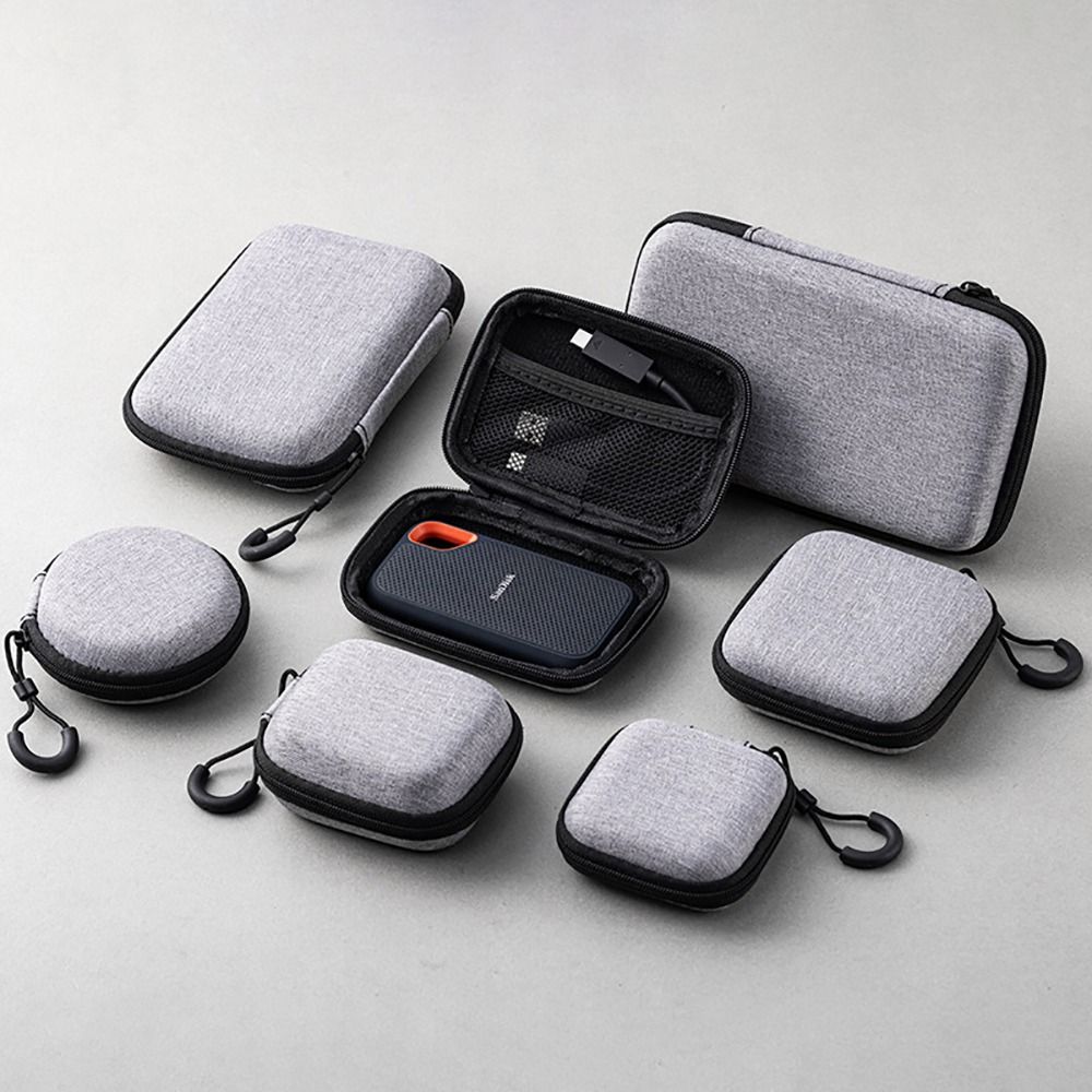 Phone Cases - 1개입 이어폰/휴대폰/충전 케이블 EVA 보관 가방