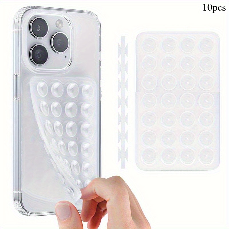 Phone Stands - 10개입 양면 실리콘 흡착식 휴대폰 거치대