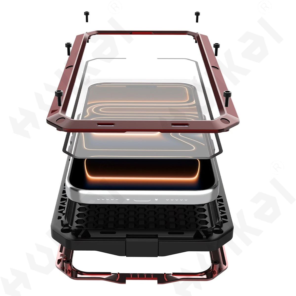 Heavy Duty 360 Full Body Protective Case - 아이폰 18 17 16 15 14