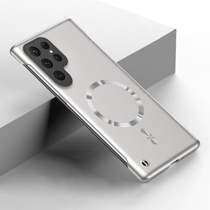 Ultra Thin Frameless Phone Cover - 얇은 프레임리스 마그네틱 폰 케이스 (맥세이프