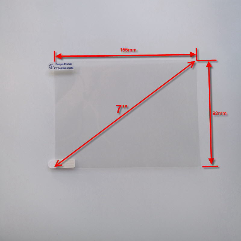 Matte Anti Glare Screen Protector - 5개입 7인치 8인치 9인치 9.7인치 10인치