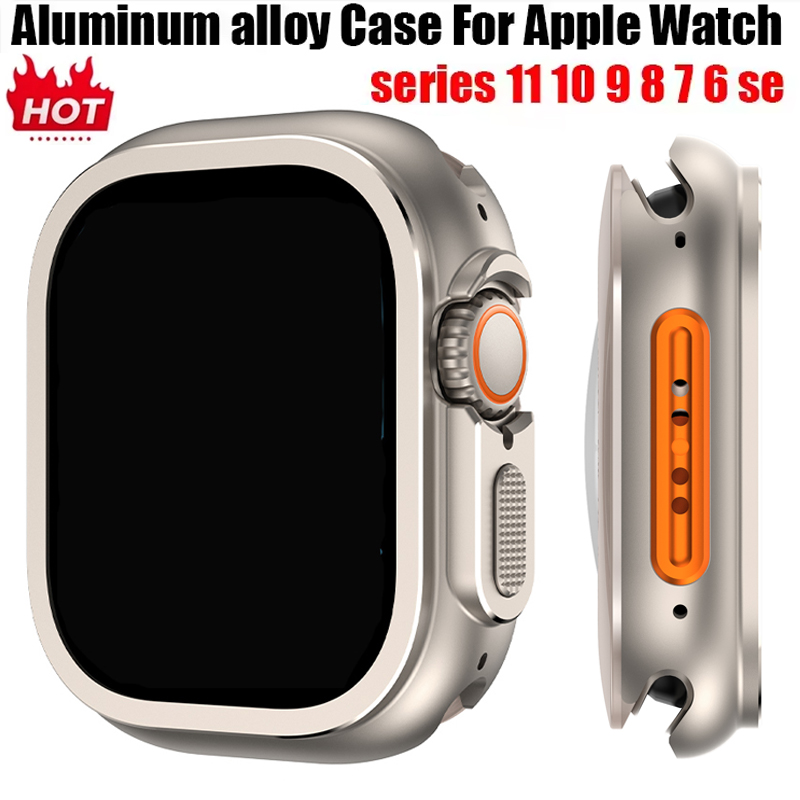 Metal Bumper Aluminum Frame Case - 애플 워치 울트라 3/2 49mm 시리즈