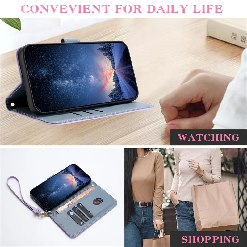 레드미 노트 15 14 13 12 프로 플러스 14C  - Leather Wallet Card Holder Phone Cover 리뷰 및 가격