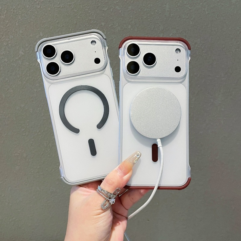 프리미엄 반랩형 프레임리스 맥세이프 폰 케이스 아이폰  - Ultra Thin Frameless Phone Cover 리뷰 및 가격