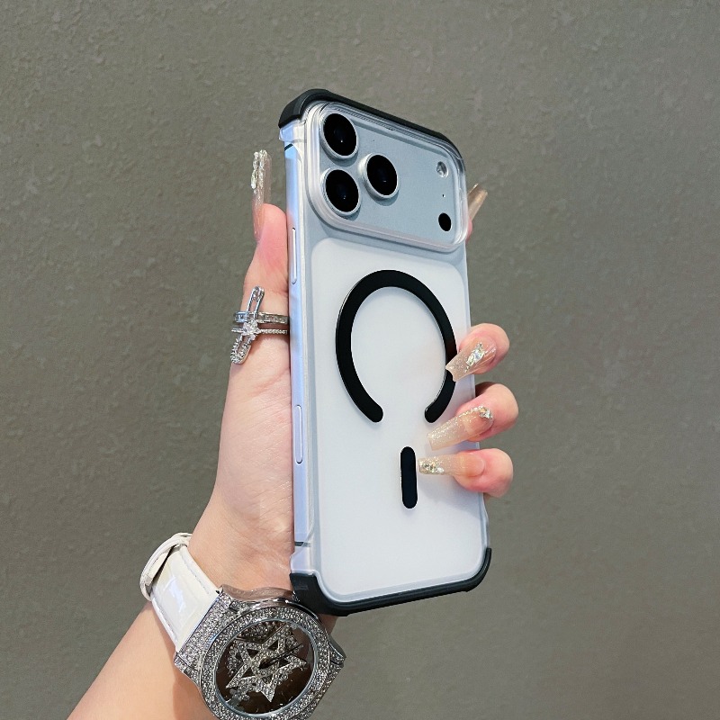 프리미엄 반랩형 프레임리스 맥세이프 폰 케이스 아이폰  - Ultra Thin Frameless Phone Cover 리뷰 및 가격