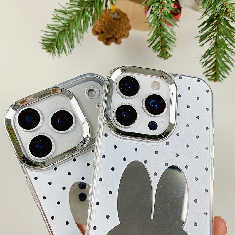 럭셔리 메이크업 거울 귀여운 만화 미피 물방울 무늬 폰 - Cute Cartoon Wrist Strap Silicone Case 리뷰 및 가격