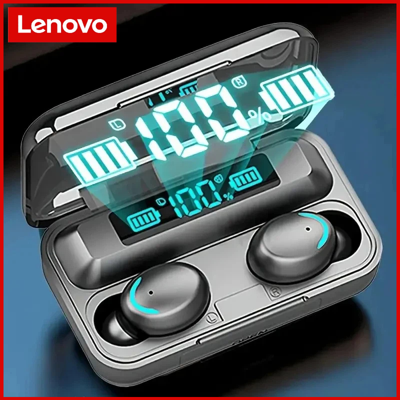 레노버 F9 블루투스 무선 헤드폰 - 대용량 충전 케이 - Earphones 리뷰 및 가격