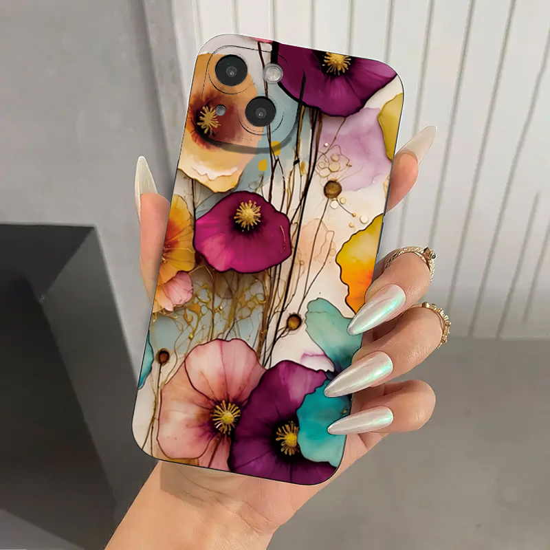 빈티지 플로럴 패턴 소프트 TPU 보호 폰 케이스 (아 - Vintage Floral Pattern Soft Case 리뷰 및 가격