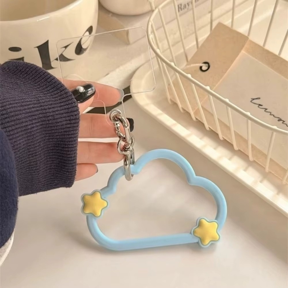 귀여운 실리콘 휴대폰 랜야드 스트랩, 분실 방지 구름  - Cute Cartoon Wrist Strap Silicone Case 리뷰 및 가격