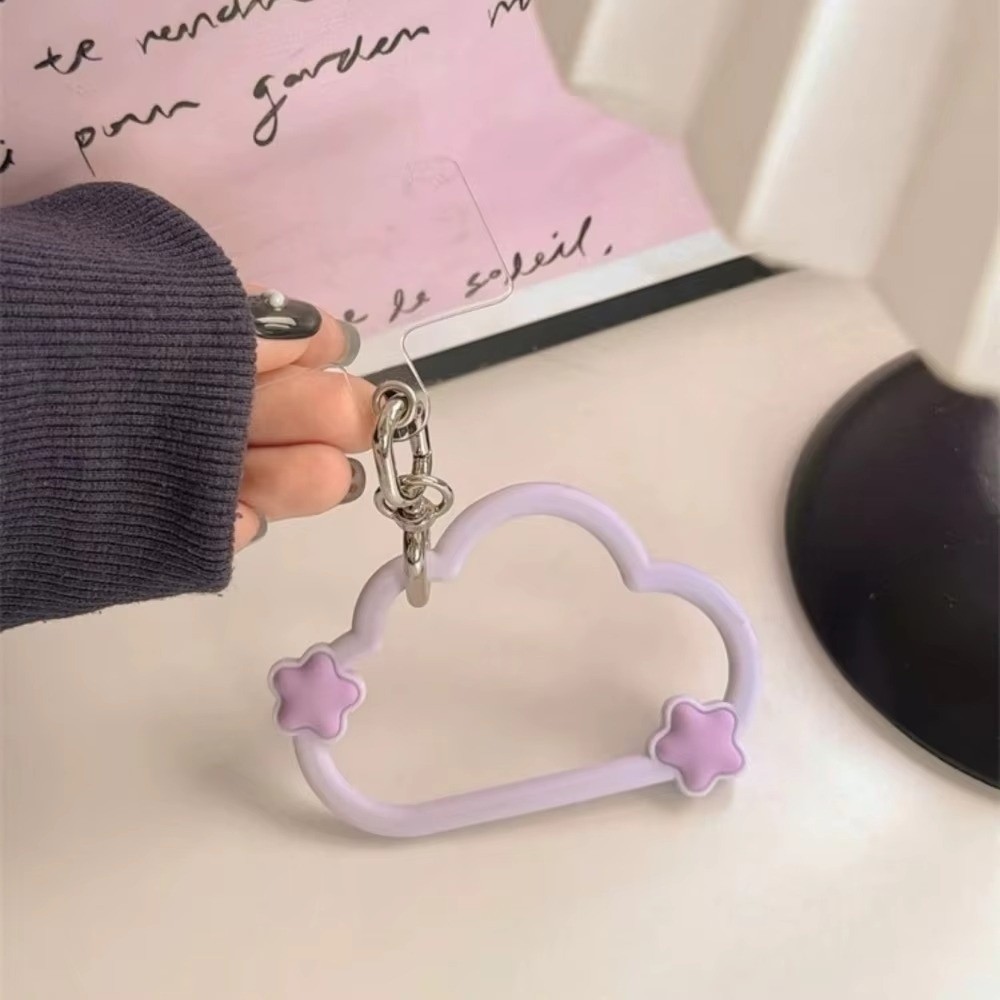 귀여운 실리콘 휴대폰 랜야드 스트랩, 분실 방지 구름  - Cute Cartoon Wrist Strap Silicone Case 리뷰 및 가격