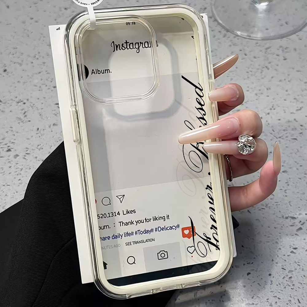 포에버 블레스드 심플 클리어 폰 케이스 아이폰 17 1 - Clear Shockproof Bumper Case 리뷰 및 가격