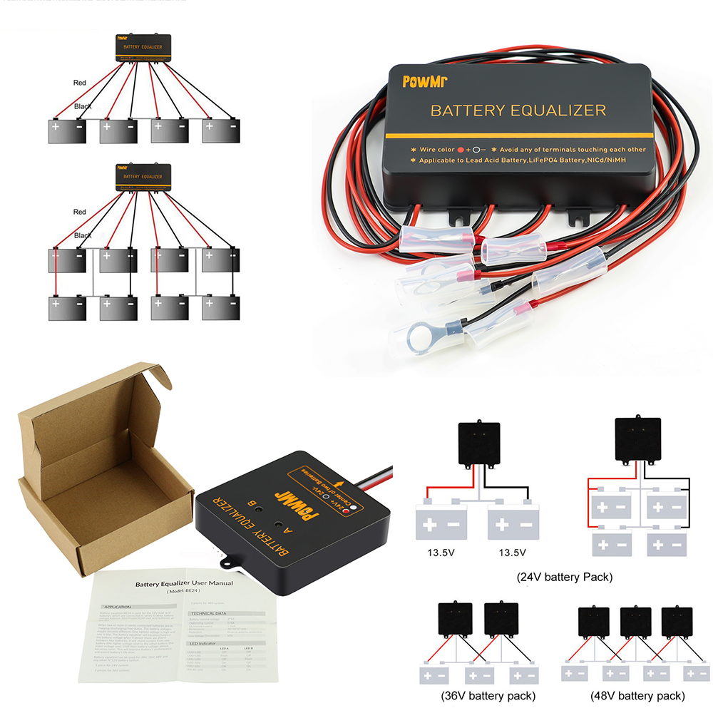 PowMr USA 24V 48V 배터리 이퀄라이저 2. - Power Banks 리뷰 및 가격