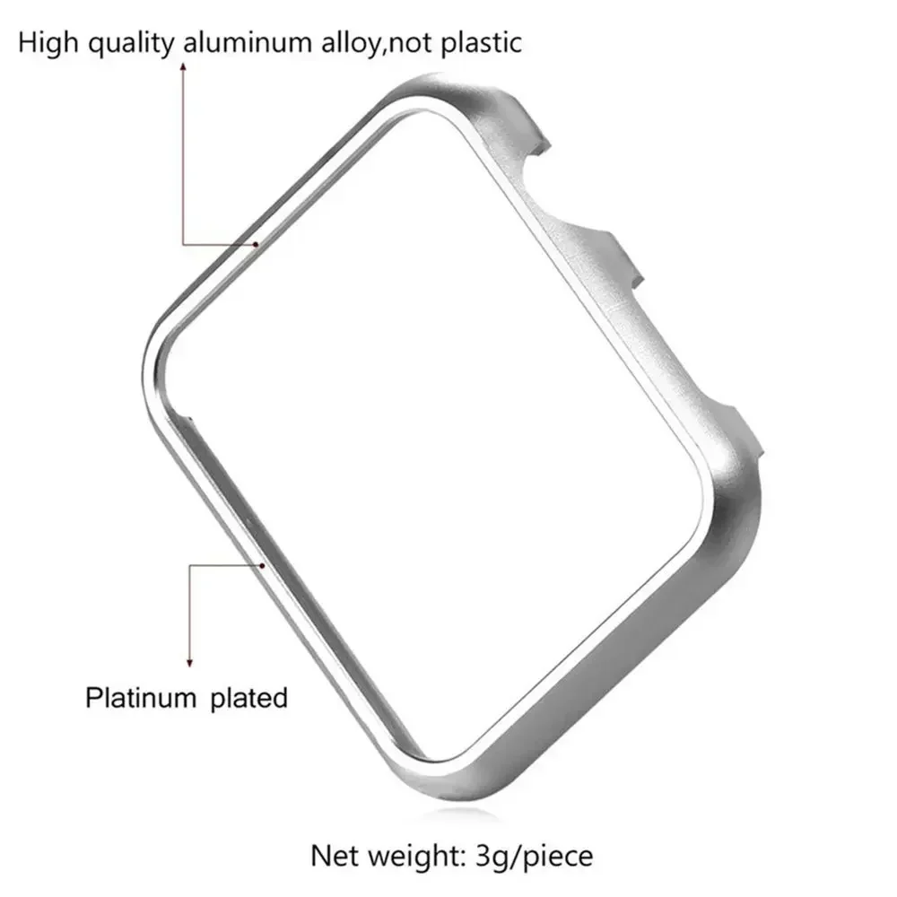 애플 워치 시리즈용 금속 커버, 알루미늄 합금 보호 케 - Metal Bumper Aluminum Frame Case 리뷰 및 가격