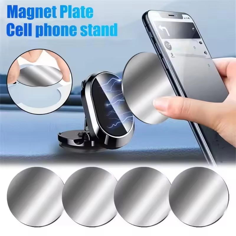 1/50개 자석 금속판 자동차용 자석 휴대폰 거치대 범 - Phone Stands 리뷰 및 가격