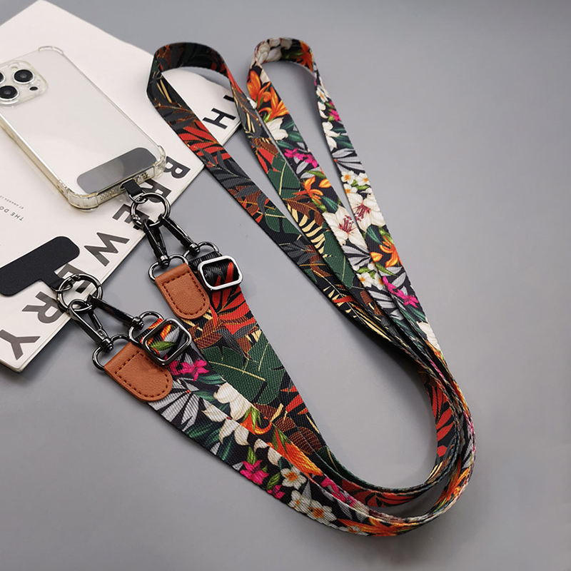 열대 패턴 크로스바디 휴대폰 매는 밧줄 스트랩 모든 전 - Crossbody Lanyard Neck Strap Case 리뷰 및 가격
