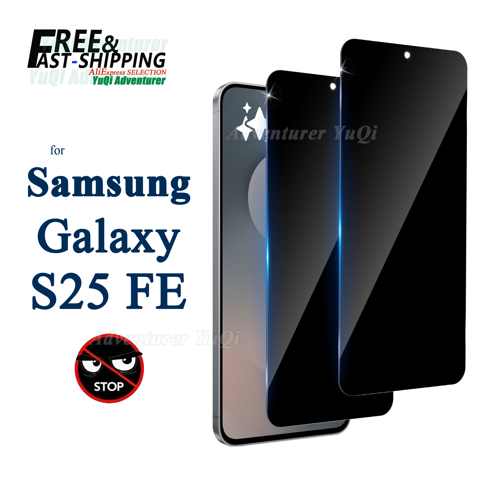 삼성 갤럭시 S25 FE 팬 에디션용 안티 스파이 스크 - Anti Spy Privacy Glass Case 리뷰 및 가격
