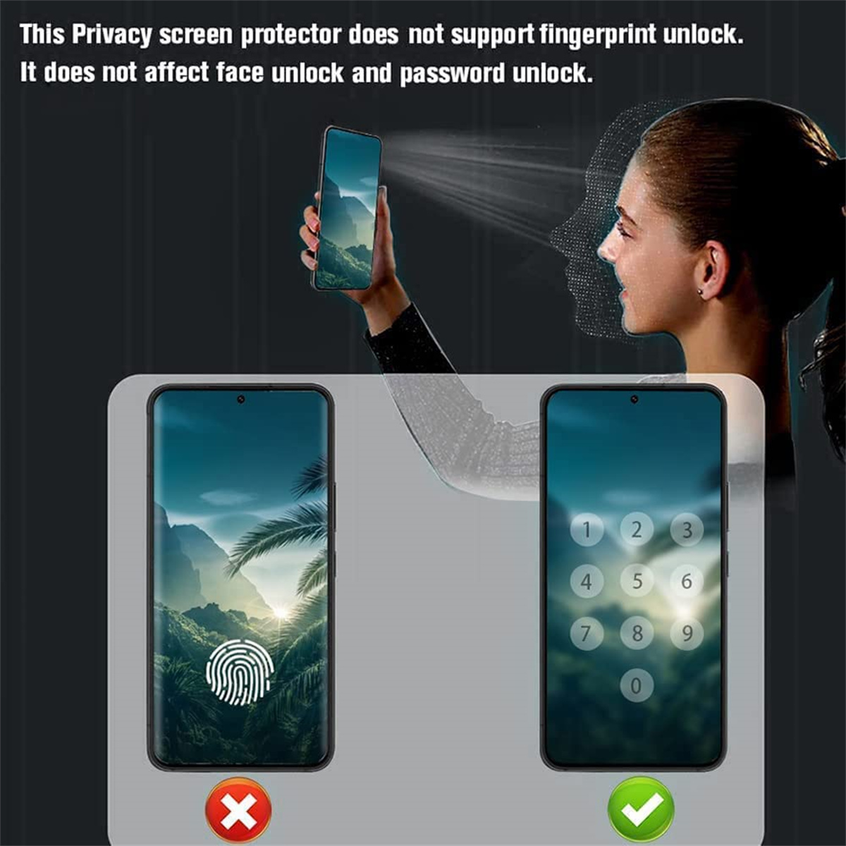 삼성 갤럭시 S25 FE 팬 에디션용 안티 스파이 스크 - Anti Spy Privacy Glass Case 리뷰 및 가격