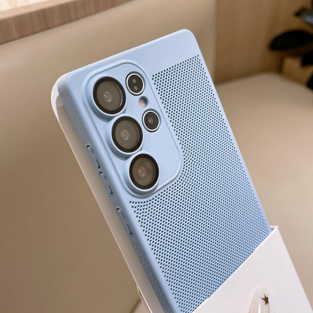 슬림 메쉬 통기성 방열 매트 폰 케이스 삼성 S26 S - Heat Dissipation Mesh Breathable Case 리뷰 및 가격