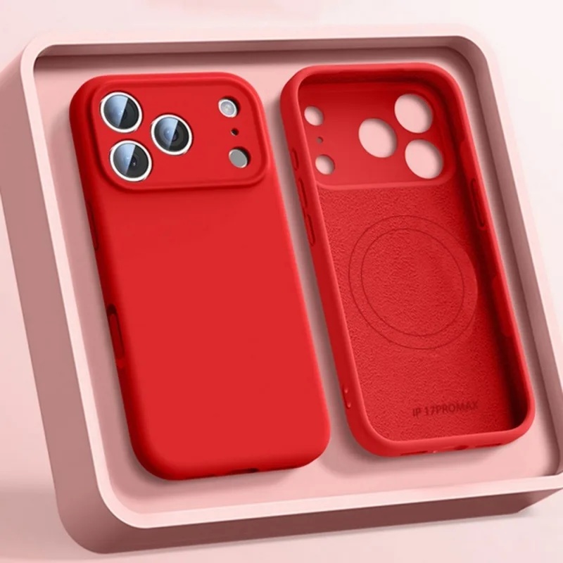 아이폰 17 16 15 14 13 프로 맥스 17프로  - Liquid Silicone Magnetic Phone Case 리뷰 및 가격