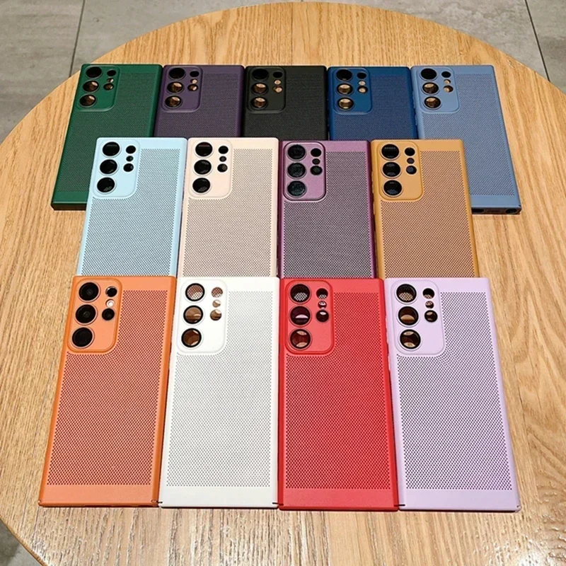 메쉬 방열 통기성 PC 케이스 삼성 S25 S24 S2 - Heat Dissipation Mesh Breathable Case 리뷰 및 가격
