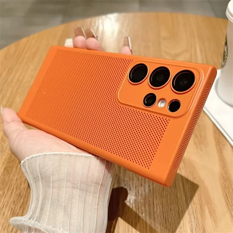 메쉬 방열 통기성 PC 케이스 삼성 S25 S24 S2 - Heat Dissipation Mesh Breathable Case 리뷰 및 가격