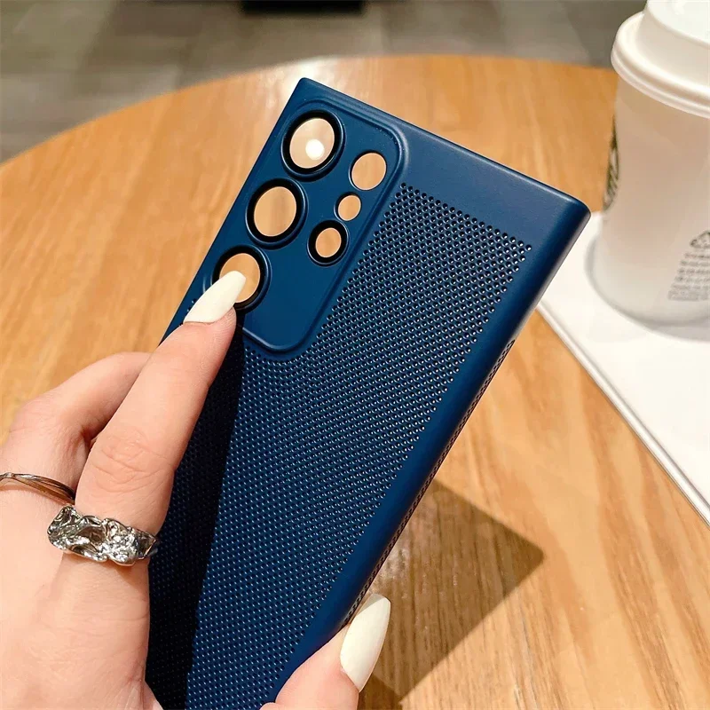 메쉬 방열 통기성 PC 케이스 삼성 S25 S24 S2 - Heat Dissipation Mesh Breathable Case 리뷰 및 가격