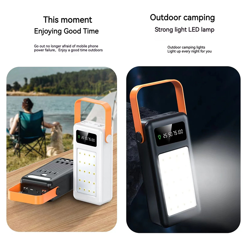 50000mAh 80000mAh 휴대용 파워뱅크 고속  - Power Banks 리뷰 및 가격