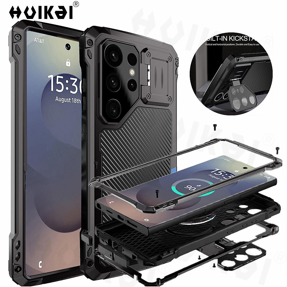 삼성 갤럭시 S25 울트라 S24 헤비 듀티 아머 카메 - Heavy Duty 360 Full Body Protective Case 리뷰 및 가격