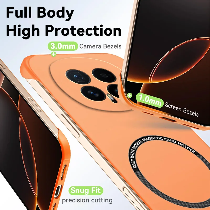 새로운 초박형 자석 프레임리스 폰 케이스 Honor M - Ultra Thin Frameless Phone Cover 리뷰 및 가격