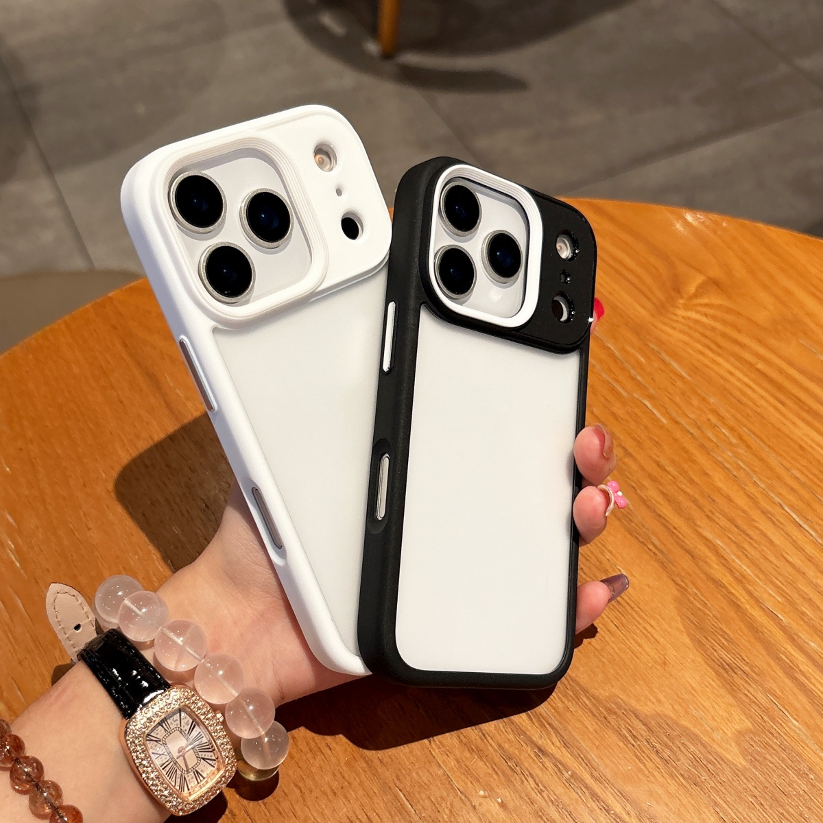 럭셔리 무광 투명 아머 충격 방지 케이스 (아이폰 17 - Clear Shockproof Bumper Case 리뷰 및 가격