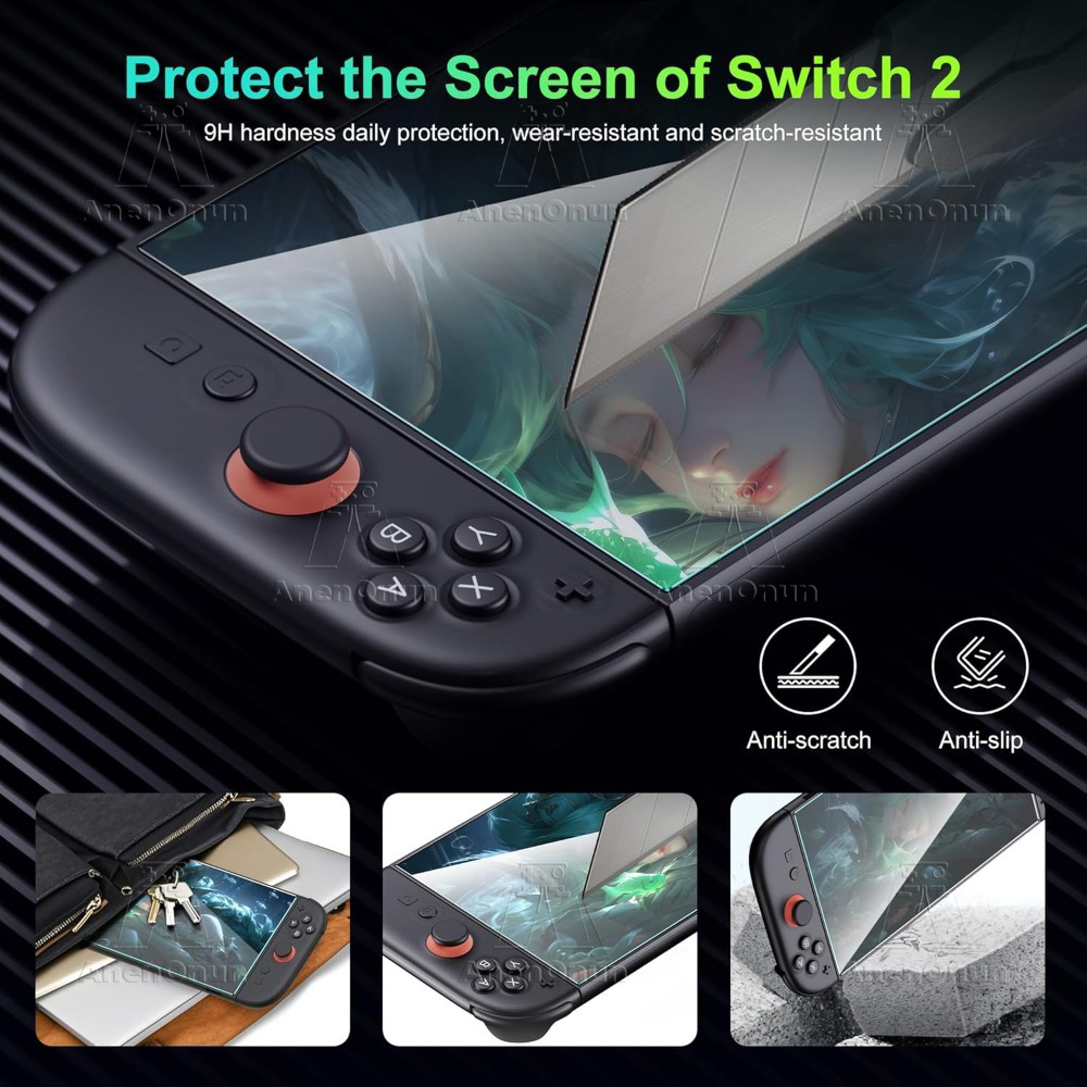 스위치 2 안티 블루 라이트 화면 보호기 9H 경도 파 - Matte Anti Glare Screen Protector 리뷰 및 가격