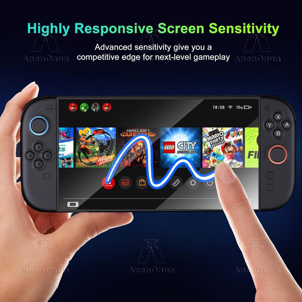 스위치 2 안티 블루 라이트 화면 보호기 9H 경도 파 - Matte Anti Glare Screen Protector 리뷰 및 가격