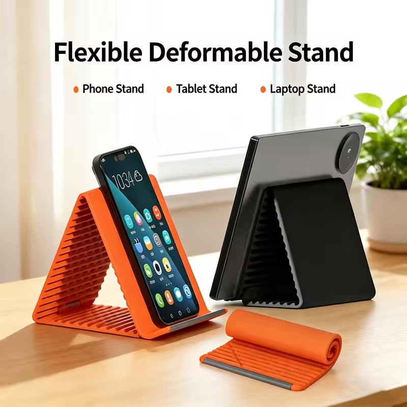 휴대용 실리콘 휴대폰 홀더, 자유롭게 구부려 어떤 모양 - Phone Stands 리뷰 및 가격