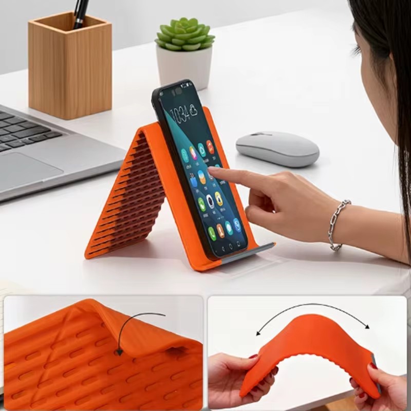 휴대용 실리콘 휴대폰 홀더, 자유롭게 구부려 어떤 모양 - Phone Stands 리뷰 및 가격