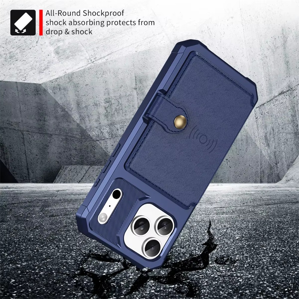 애플 아이폰 18 17 에어 16E 16 15 14 플 - Leather Wallet Card Holder Phone Cover 리뷰 및 가격
