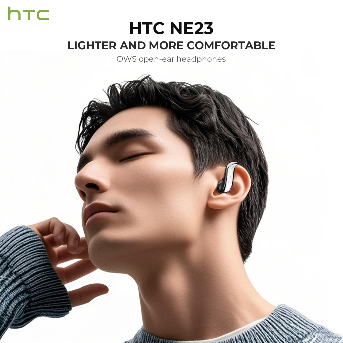 오픈 이어 블루투스 헤드폰 HTC 30시간 재생 무선  - Phone Cases 리뷰 및 가격