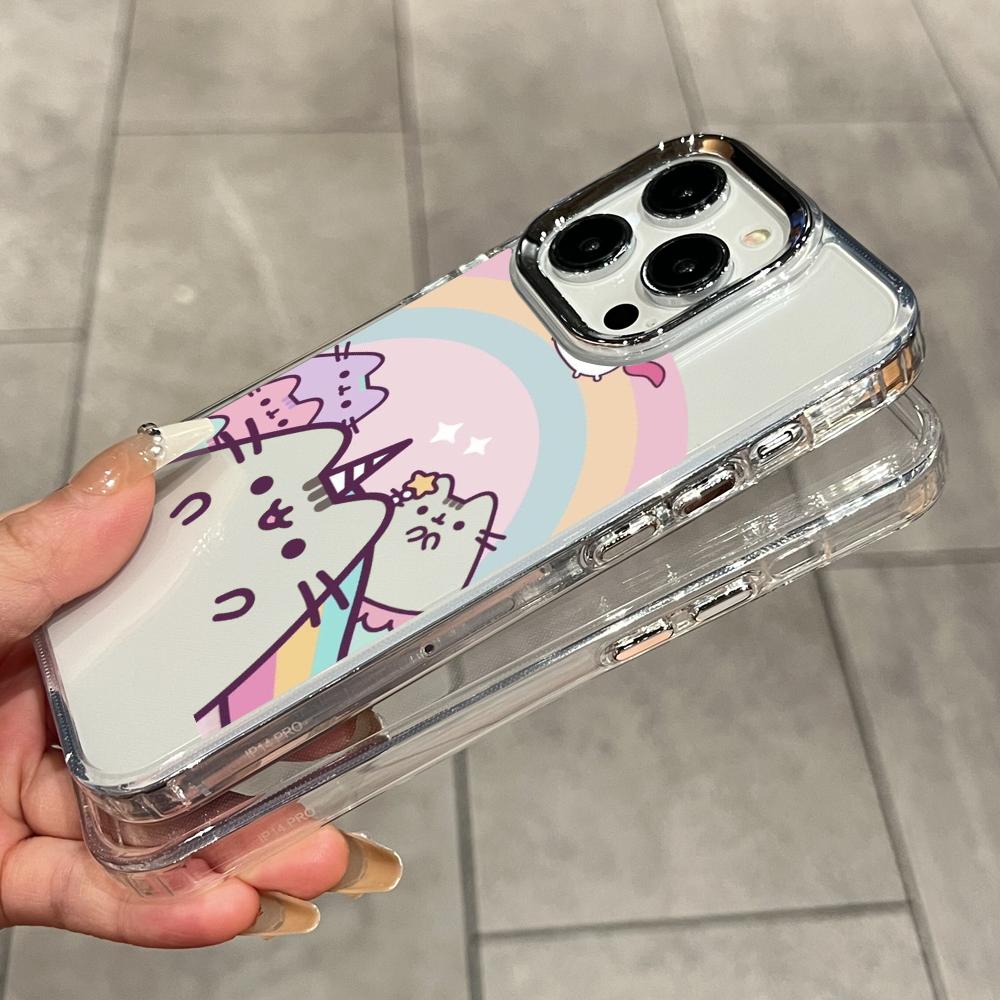 카툰 푸쉰 고양이 무광 투명 충격 방지 폰 케이스 (아 - Clear Shockproof Bumper Case 리뷰 및 가격
