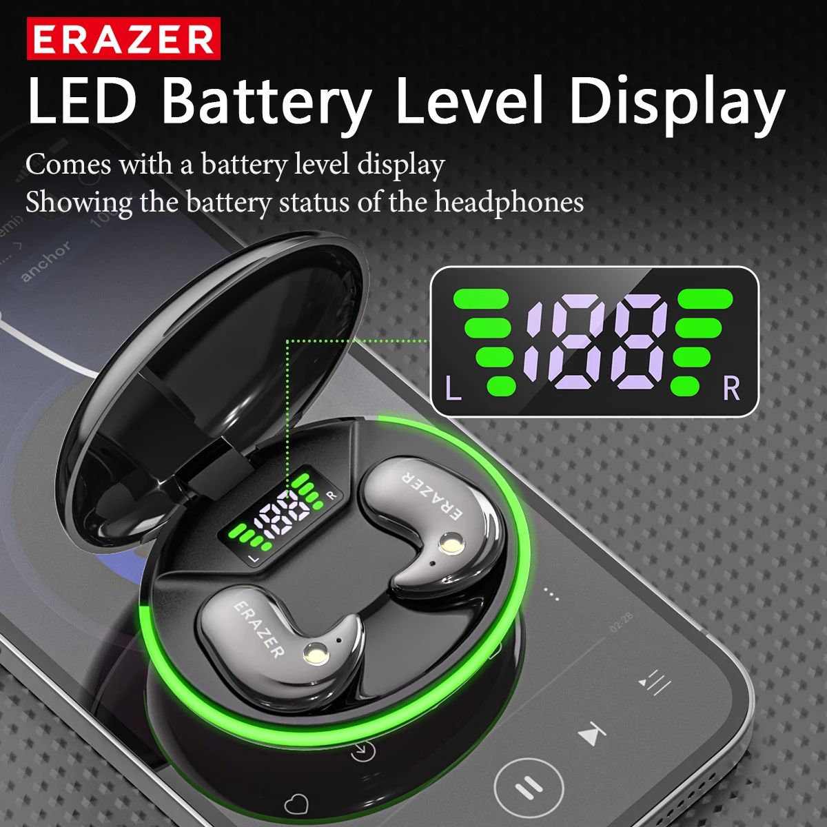 EARZER XF58 인이어 블루투스 헤드폰 마이크 내 - Phone Cases 리뷰 및 가격