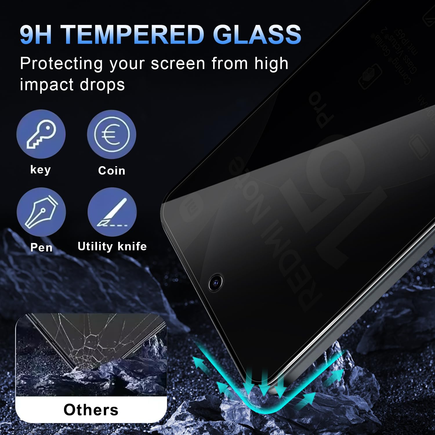 Xiaomi POCO F8 Ultra 6.9 인치 개인 - Anti Spy Privacy Glass Case 리뷰 및 가격