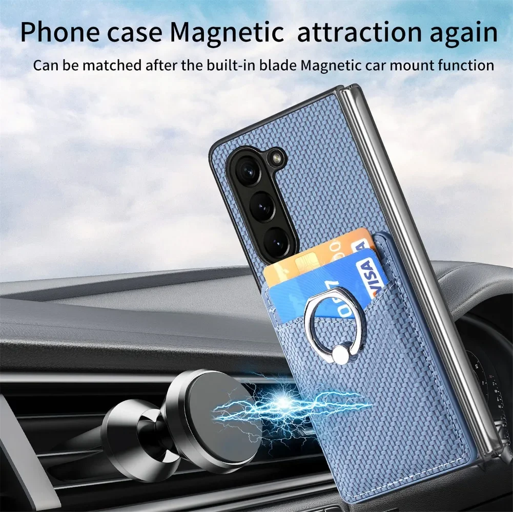 삼성 갤럭시 Z 폴드 7 6 5 4 3 2 5G용 PU - Leather Wallet Card Holder Phone Cover 리뷰 및 가격