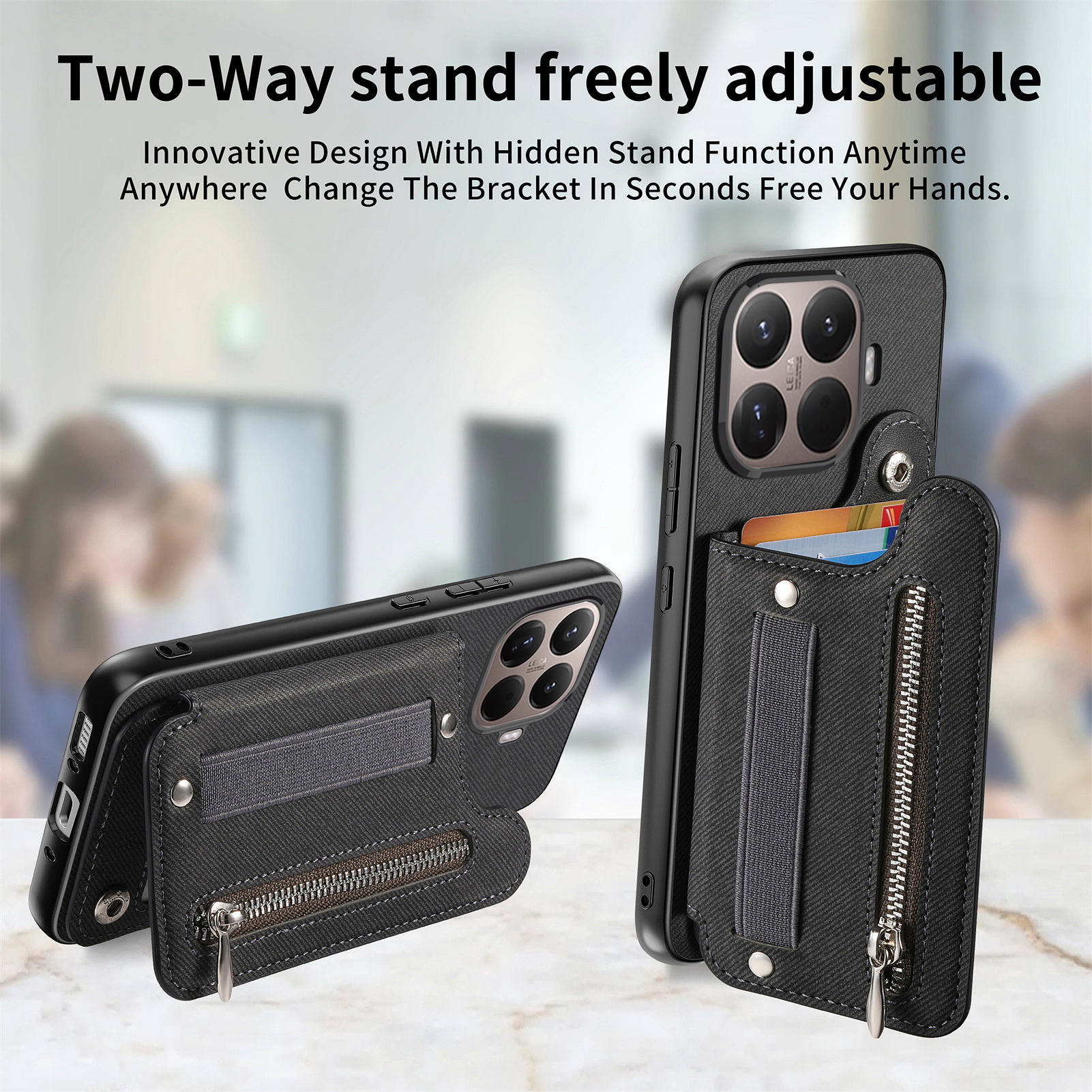 Xiaomi 17T 17TPro 15T 15TPro 충 - Leather Wallet Card Holder Phone Cover 리뷰 및 가격