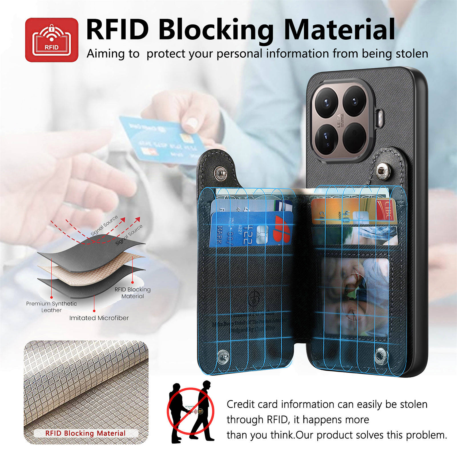 Xiaomi 17T 17TPro 15T 15TPro 충 - Leather Wallet Card Holder Phone Cover 리뷰 및 가격