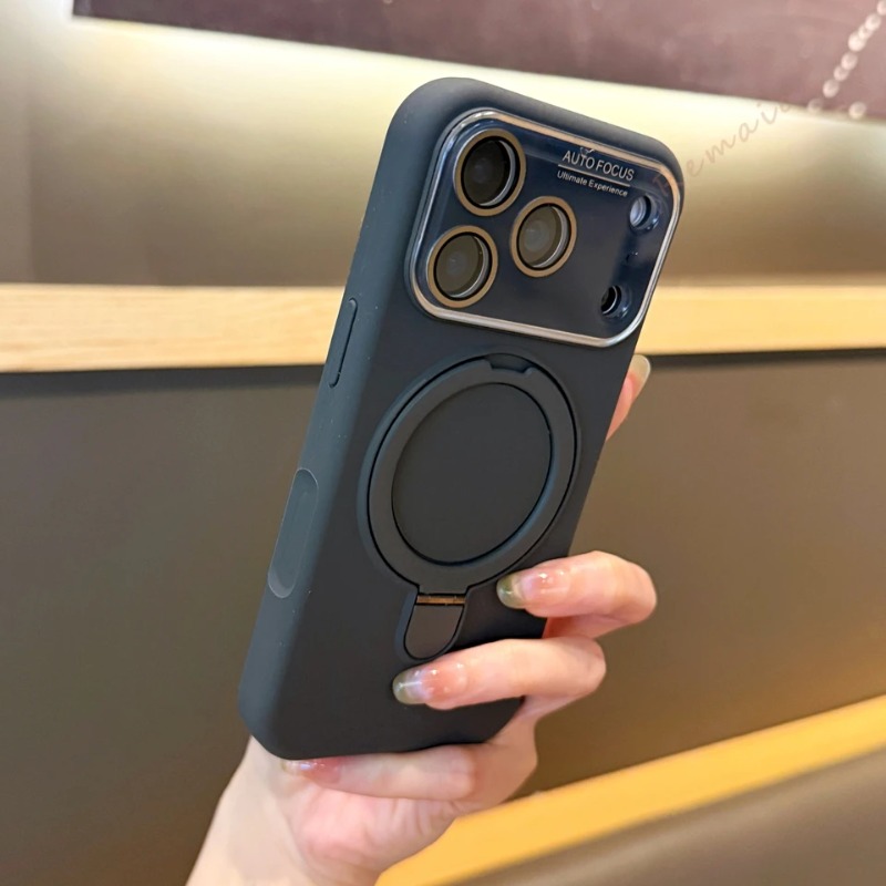 공식 리퀴드 실리콘 스탠드 마그네틱 폰 케이스 아이폰  - Liquid Silicone Magnetic Phone Case 리뷰 및 가격