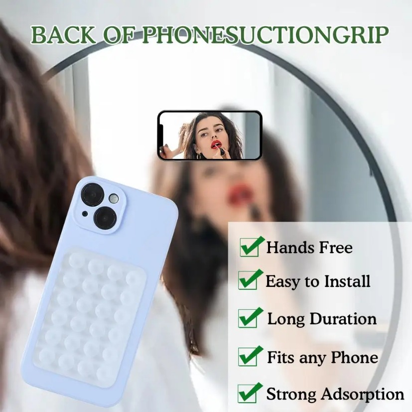 실리콘 흡착식 휴대폰 홀더 매트 다기능 흡착컵 벽 거치 - Phone Cases 리뷰 및 가격